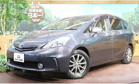 Amazon 中古車 頭金10 000円 支払総額1 044 000円 H25年式 プリウスa ｓ ｌセレクション 走行距離 920km カラー グレーメタリック 車検 平成30年8月 3 バックカメラ ｅｔｃ スマートキー 寒冷地仕様 オートライト フォグ ドアミラーヒーター ５人乗り