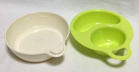 Hyakkin Japan Shop Baby Food Plate for Babies 5-6 Months (Green) EAN 4905596112716