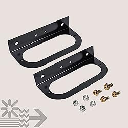 True Mods 2pc 6" Oval Tail Light Mounting Bracket