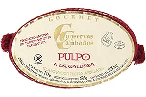 Octopus in Galician sauce - Conservas de Cambados, 111g cans