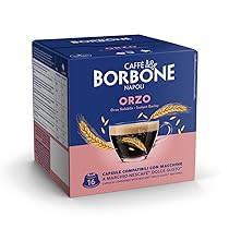 Caffè Borbone Orzo Solubile – 64 capsule (4 confezioni da 16) – Compatibili con le Macchine Nescafè* Dolce Gusto*
