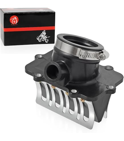 Carb Flange Intake Socket & Reed Valve Compatible with Ski-Doo GSX