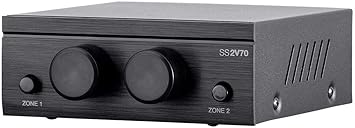 monoprice speaker selector with volume control