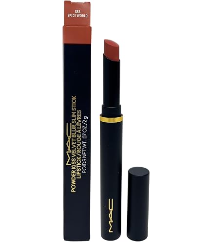 Amazon.com : MAC Powder Kiss Velvet Blur Slim Stick Lipstick - 890