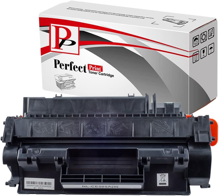 4-Pack Of Compatible Toner For HP CE505A/05A - Fits LaserJet P2055x, P2055d, P2035n Printers
