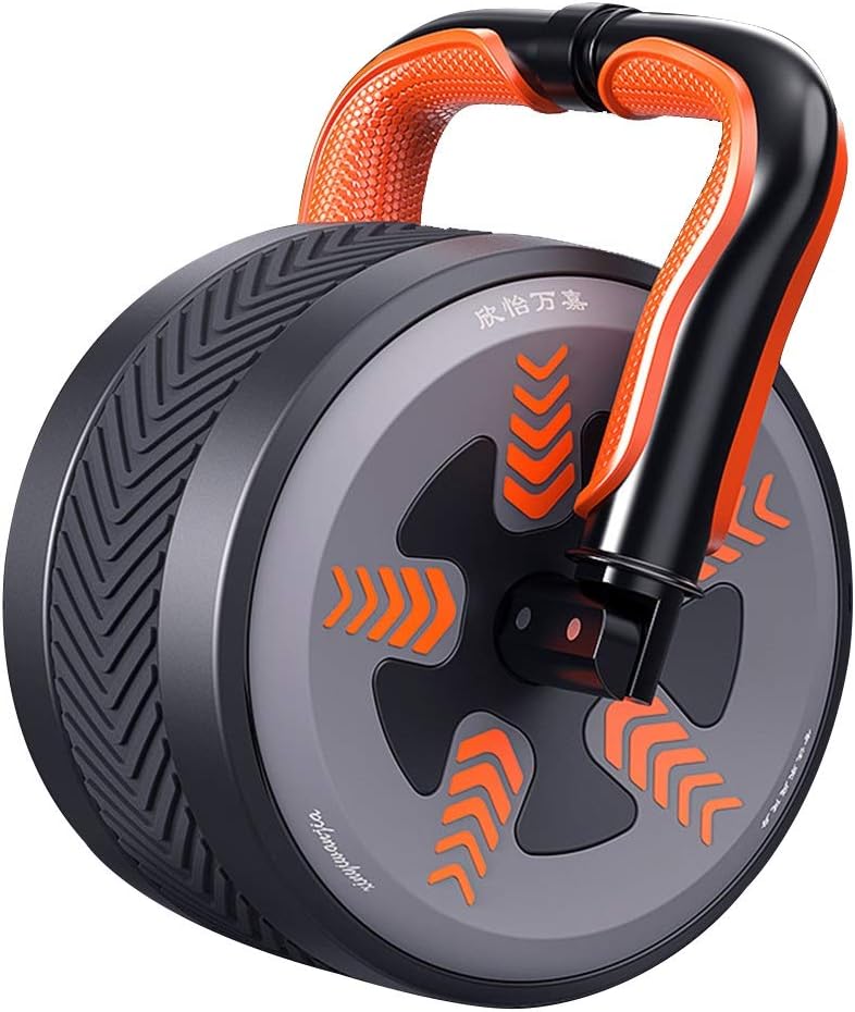 Qddan Ab Roller Wheel Automatic Rebound Exercise Equipment Ab Workout System Home Gym Equipment 6 Pack Abs & Core Workout Roller gift