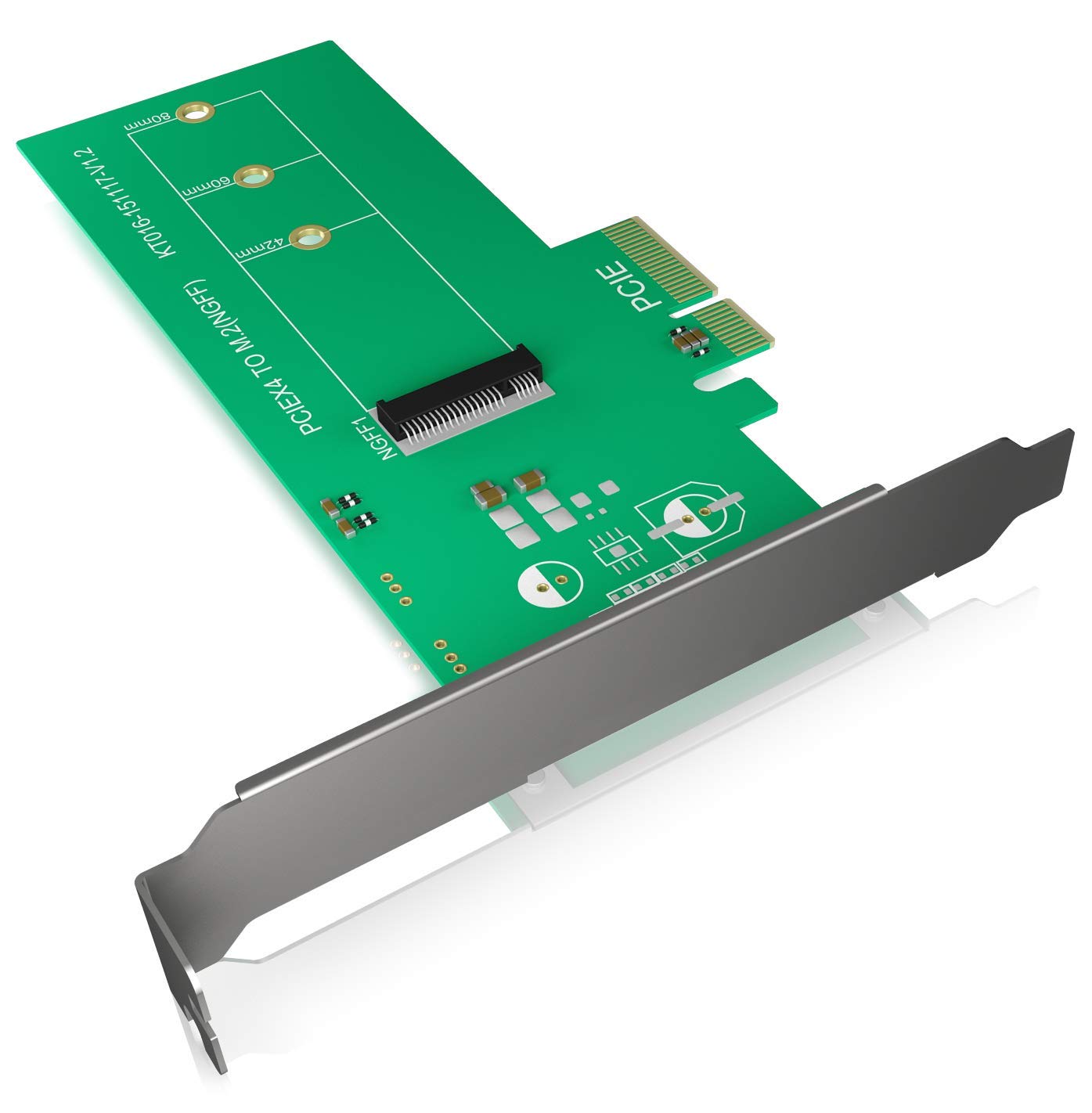 ICY BOX IB-PCI208 Internal PCI Express Card green Green