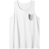 Attack on Titan Scout Regiment Survey Corps Pocket Logo Tank Top