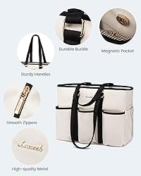 LOVEVOOK Work Tote Bag for Women, 15.6 Inch Laptop