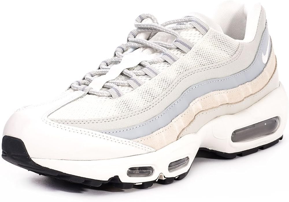 white grey air max 95