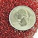 Miyuki Round Seed Bead 8.2g Semi-Matt SL DK Ruby, Red, 15 /0