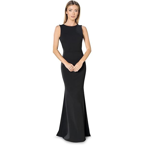 strapless open back dress Dress The Population Jordan Side Ruched Gown - Sky Multi main image 0
