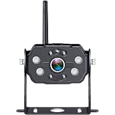 Rohent U24 Backup Camera - Super Night Vision IP69 Waterproof Rear View Camera for RVS Trailers - Compatible Only with R9-MS