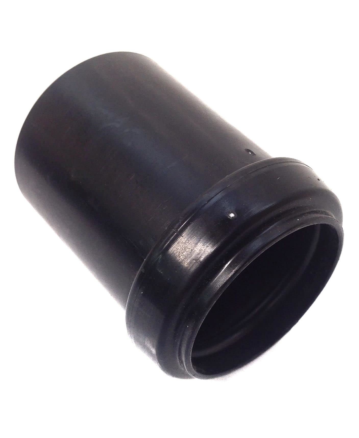 FLOPLAST 40mm x 32mm Black Pushfit Waste Pipe Reducer - Pack of 2