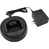 CP185 Battery Charger for Motorola CP100D CP1200 CP1300 CP1660 CP1600 Radio PMLN5228 PMNN4081 PMNN4476A