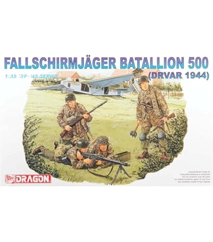 Amazon.com: Dragon Models USA Fallschirmjager 3rd Division