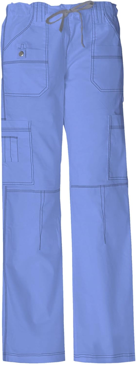 Dickies Scrubs Women's Petite Gen Flex Junior Fit Contrast