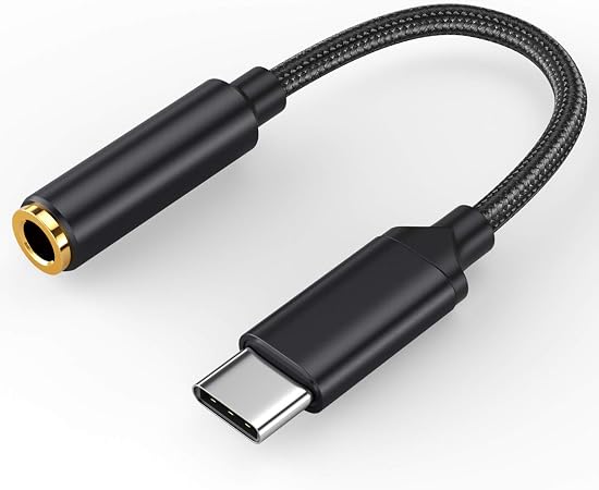 Adattatore USB C a jack da 3,5 mm per cuffie Samsung S20 FE Hi-Res USB C a  3,5 mm, compatibile con Samsung Note 20 Ultra/S20+/S20 Ultra/S10, OnePlus  Nord/8T/8 Pro/7 Pro, Huawei P30 Pro