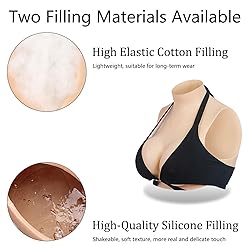 Fake Boobs, B-S Cup, Breast Plates