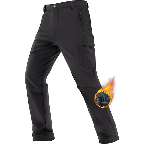 Amazon.com: TACVASEN Men's Winter Work Pants Fleece Lined Tactical