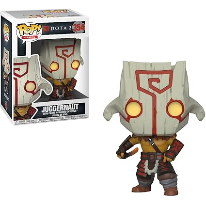 Funko Juggernaut Dota 2 X Pop Games Vinyl Figure 1 Video Games Themed Trading Card Bundle 354 30625