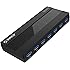 ORICO SuperSpeed USB3.0 7 Port HUB with 30W(12V/2.5A) Power Adapter and VL812 Chipset for Windows, Mac OS, Linux, Win RT, Android, Laptop, Desktop - Black (H727RK-U3)