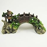 Hot New Aquarium Decoration Bridge Pavilion tree