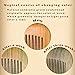 Xuanli® 2 pcs Natural SandalWood Comb Hair Care Anti Static Wooden Hair Massage Natural Brush Beard Comb (M014)