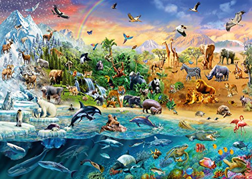 SCHMIDT Animal Kingdom Jigsaw Puzzle (Piece 1000)