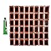 Amapower 48Pcs Durable Cycling Bicycle Accessories Bike Repair Tool Rubber Puncture Patch Kit Tire Tyre Piece Glue Tube
