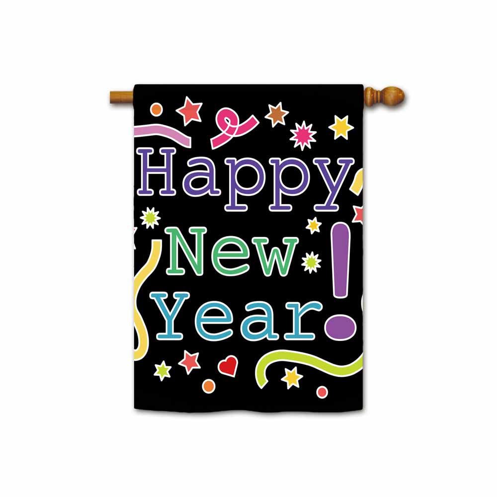 Best Toland New Years Garden Flag