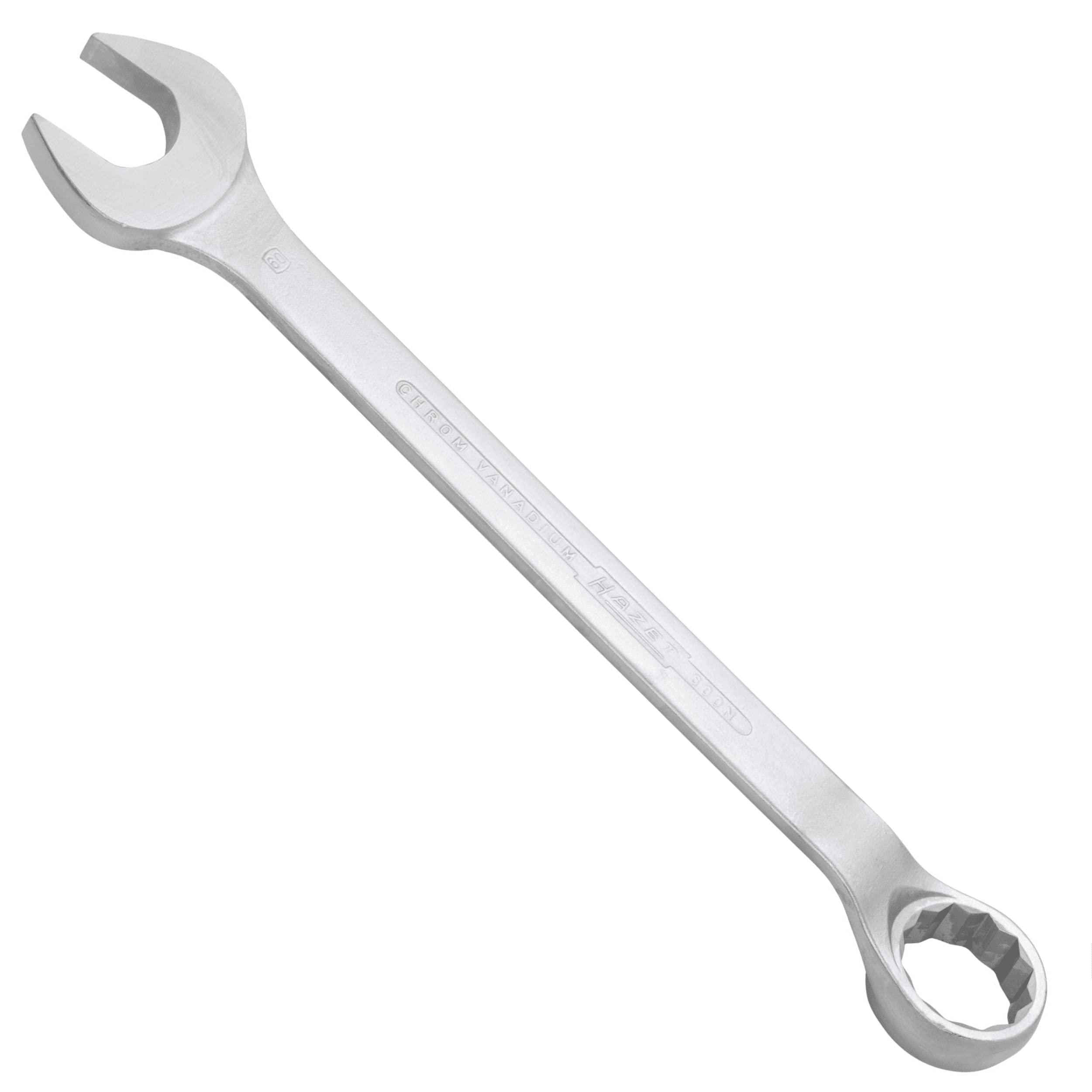 HAZET 600N-60 660 mm 12-Point Profile Polished Head Combination Wrench - Chrome-Plated