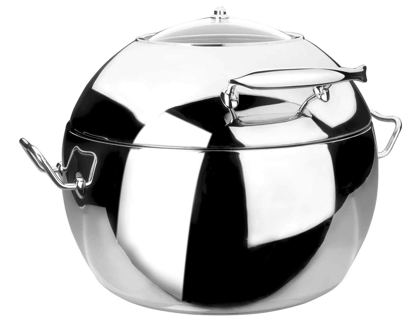 Lacor Luxe Soup Chafing-Dish 11 Lts, Stainless Steel, Silver, 42 x 48 x 34 cm