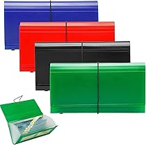 Dossier Accordéon 13 Pochettes Petit Organiseur De Fichiers Accordéon Portable Arc-en-Ciel Dossier Extensible Pour Reçus Cartes Billets Rangement Documents Pour École Bureau