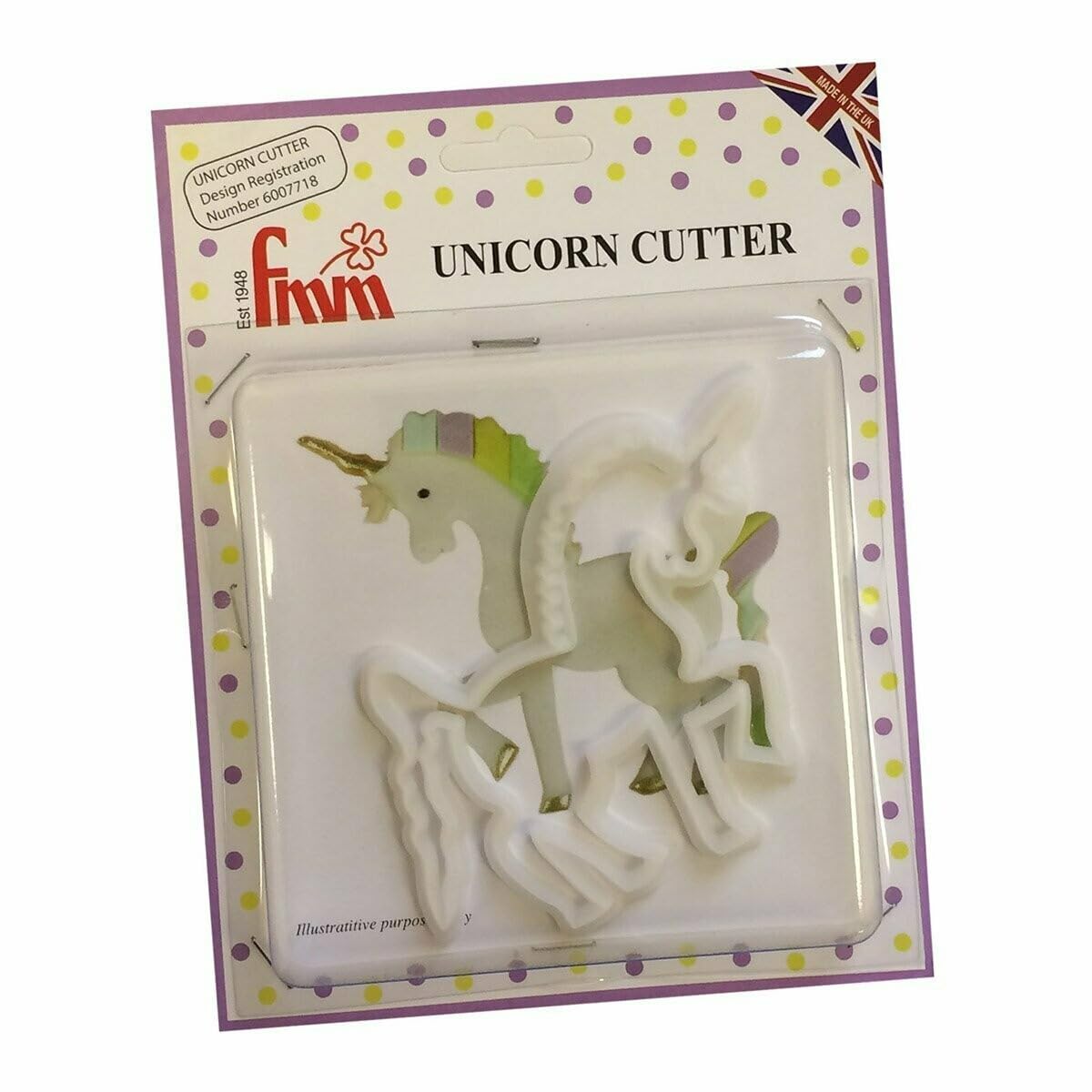 Fmm Sugarcraft Ltd Fondant Icing Cutter - Unicorn