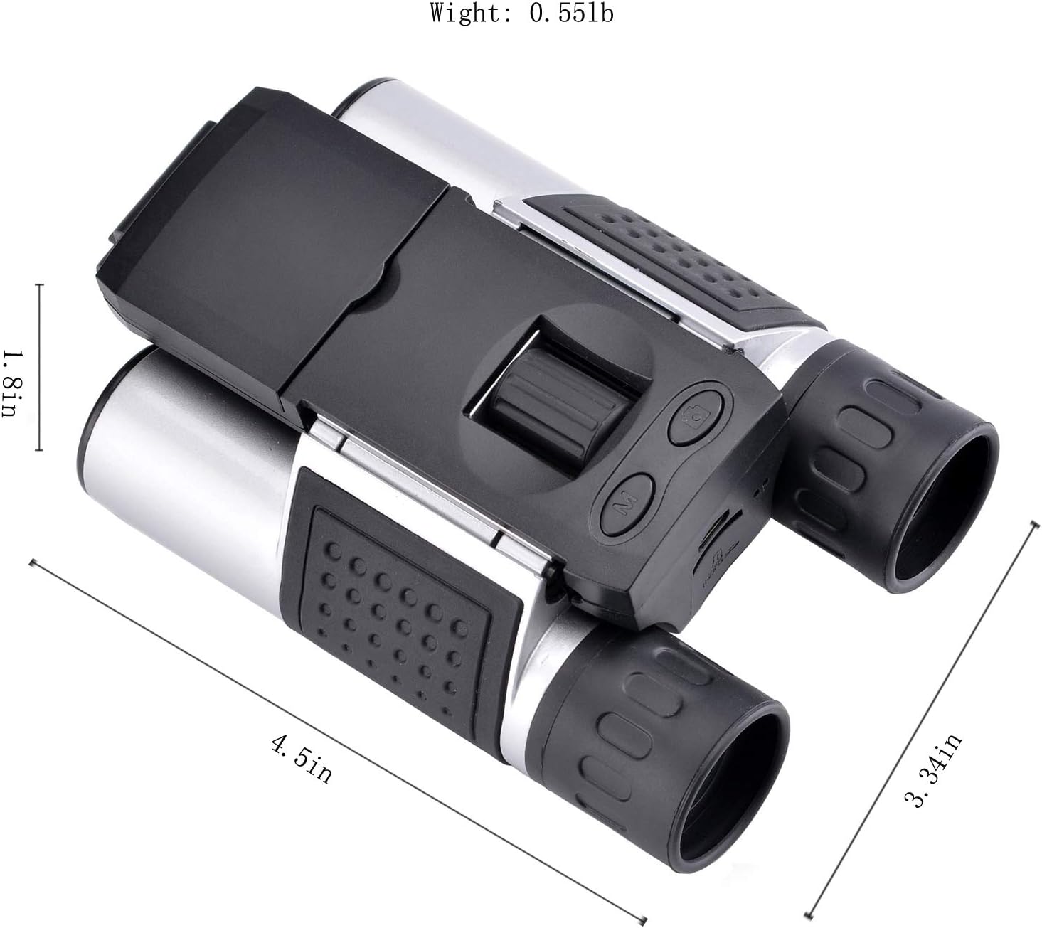 Eoncore 1.5" LCD Digital Binoculars Camera 10x25 5MP Video Photo Recorder Telescope with 8GB Memory Card for Bird Watching Football Game Concert: Sports & Outdoors