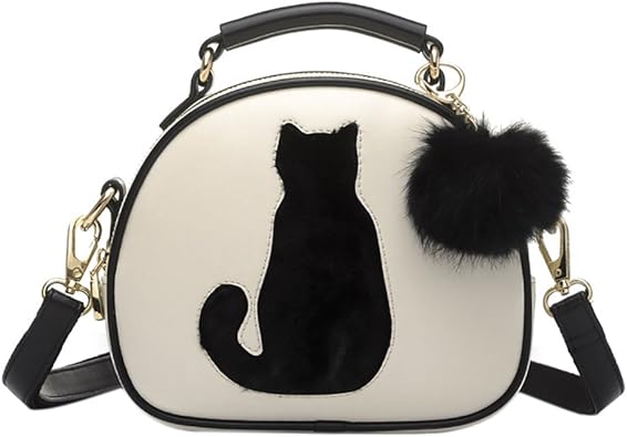cat fur purse