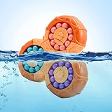 SUOXU Magic Bean Rotating Cube - Finger Jigsaw Puzzle Toy Blue view 7