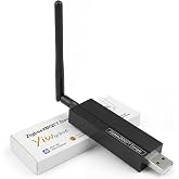 Yiwipbot Zigbee 3.0 USB Dongle-P Plus Gateway, TI CC2652P+CP2102N Dual-Chip, Universal Zigbee USB Gateway with Antenna for Home Assistant, OpenHAB, ZHA, Zigbee2MQTT