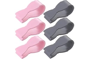 6PCS Kitchen Towel Clips, Clamps and Holder for Bathroom, Oven, Dishwasher - Hand Towel Rack and Clamps to Hang and Fix Tea T