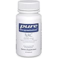 Pure Encapsulations NAC 600 mg - N-Acetyl Cysteine NAC Supplement for Lung Health & Immune Support, Liver Support & Antioxidants* - with Freeform N-Acetyl-L-Cysteine - 30 Capsules
