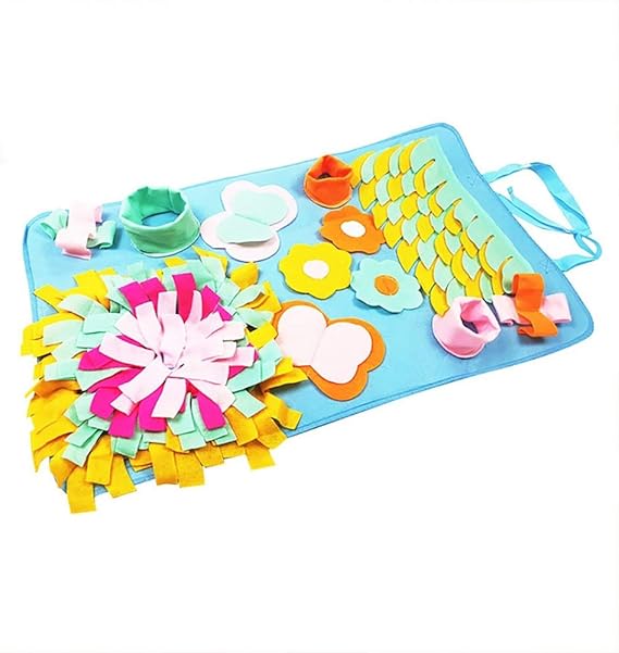 Pvnoocy Schnüffelteppich Hund Snuffle Mat, Sniffing Mat Futtermatte