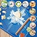 Silicone Baking Mat Extra Large Non-stick Baking Mat With High Edge, Food Grade Silicone Dough Rolling Mat For Making Cookies, Macarons, Multipurpose Mat, Countertop Mat, Placemat (16