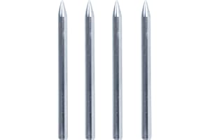 Paracord Planet 3" Silver Stainless Steel Fids and 3.5" Red, Pink, Blue and Black Aluminum FID Stitching Needles Single, 2 Pack 4 Pack