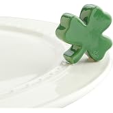 Nora Fleming Hand-Painted Mini: Irish at Heart (Shamrock) A28