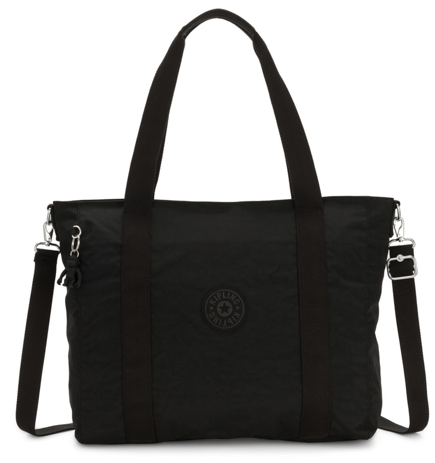 Kipling ASSENI, Large Tote Bag, 49 cm, 20 L, 0.40 kg, Black Noir