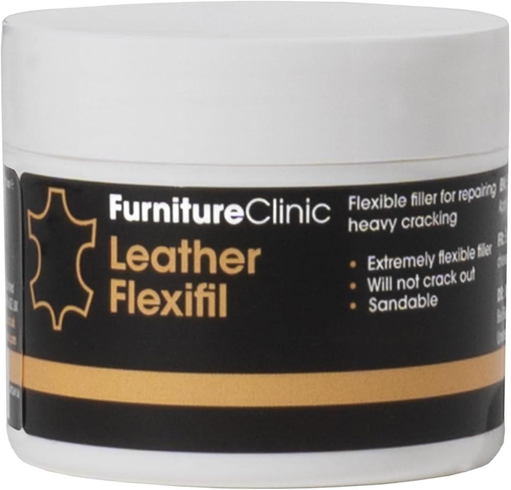 Furniture Clinic Leather Flexifil 50ml Flexible Filler for Cracks & Holes