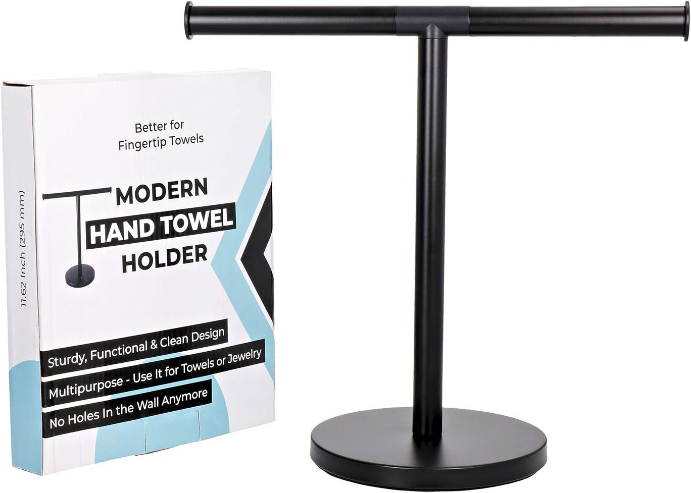 Amazon Com Abodda Design Modern Fingertip Or Hand Towel Holder