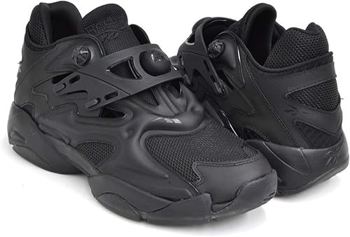 Amazon リーボック Pump Court ポンプ コート Black Black Primal Red Fv5623 スニーカー