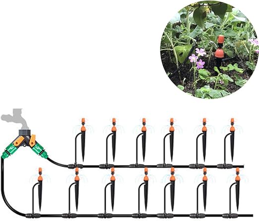 ZDYLM-Y Bewässerungssystem Garten, 20m Blank Verteilung Tubing DIY